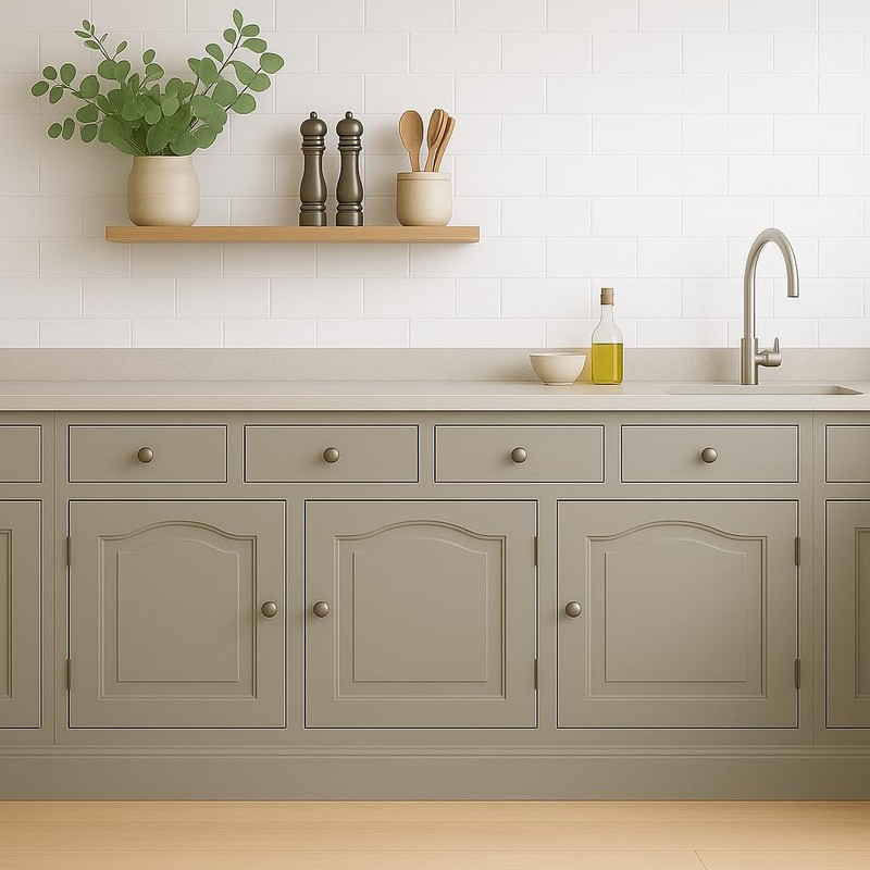 Bathworks Cabinet & Furniture Paint - Satin Finish, Easy Application,