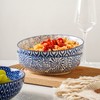 Selamica Ceramic 30 Ounce Pasta Bowls set of 4, 8
