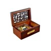YouTang(TM) Creative Engraved Wooden 18-Note Wind-up Musical Box,Musical Toys,Tune:Wedding March