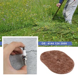 Set of 3pcs Air Filter Fuel Filter Spark Plug Kit 4144 124 2800/0000 350 3513 CMR6H Compatible with Stihl FS40 FS50 FS56 FS70 KM56