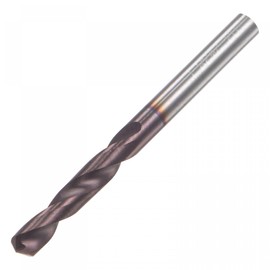 uxcell Carbide Twist Drill Bits 3.3mm, DIN K45 Tungsten Carbide AlTiSin Coated Jobber Drill Bits Straight Shank Drilling Cutter for Stainless Steel Alloy Steel