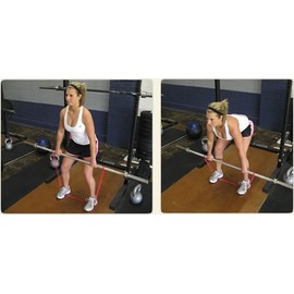 Theraquatics Power Lifting Band Resistance Jump Sprint Flex Crossfit 45lbs Lifting 1/2" BLACK