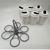 2 Pcs Foldable Coffee Carrier Drink Holder: Foldable 6-Cup Holder