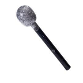 Rhode Island Novelty 10 Inch Glitter Microphone, One per Order