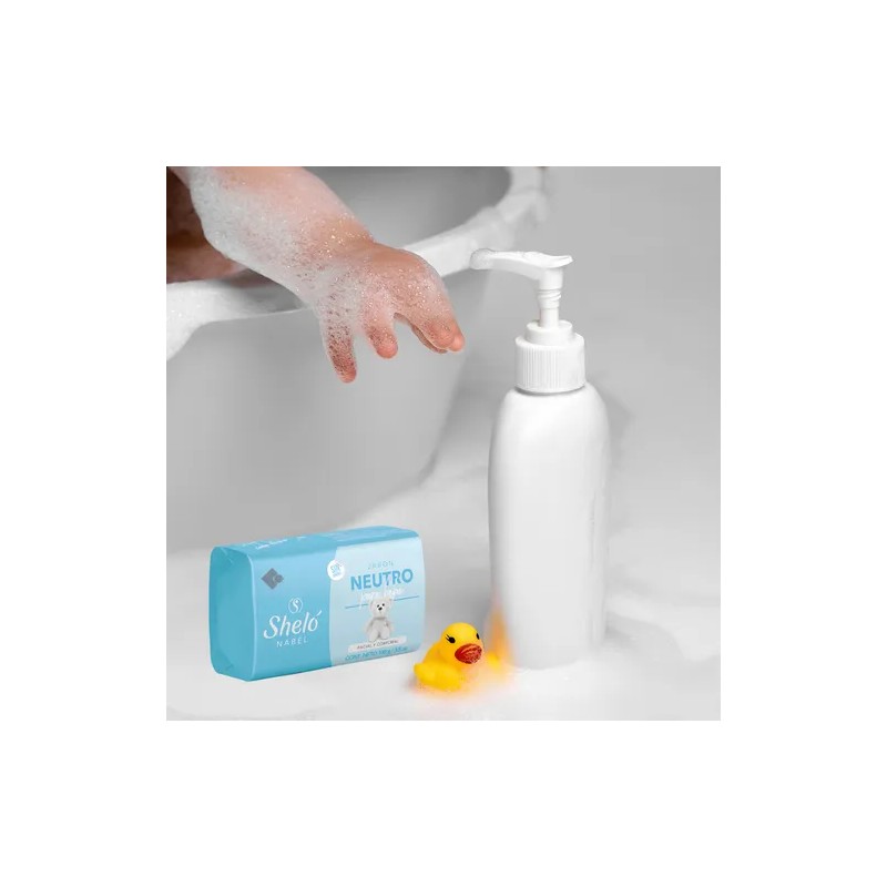 Jabon Neutro Para Bebe Sin Aroma 100grs Shelo Nabel