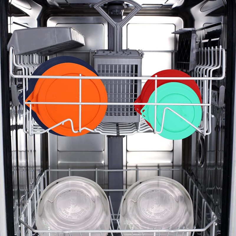 Sophico Round Silicone Storage Cover Lids Replacement for Anchor Hocking