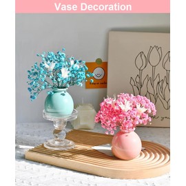 Real Dried Flowers for Crafts, Natural Dry Flowers for Crafts Mixed Natural Pressed Flowers, Small Dried Flowers for Resin Dry Flowers for Candle Making (Purple 1)