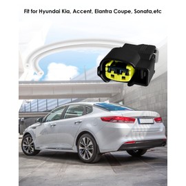 PT2910 Electrical Ignition Coil Connector Plug Harness with Terminals Fit for Hyundai Accent Elantra Sonata Tucson Kia Rio Soul Forte Koup Optima 1.6L 1.8L 2.0L 2011-2020 Replace S2928,4 Set