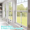 Window Security Bars, 18"-51" Adjustable Window Bars Security Inside, Burglar