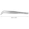 Laboratory Tweezer High Accuracy 304 Stainless Steel Serrated Edge 20cm