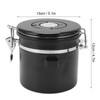 Coffee Bean Storage Stainless Steel Airtight Container Coffee with 30ml