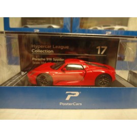 Kintoy POSTER CARS 1:64 HYPERCAR LEAGUE COLLECTION 6 Car set in acrylic display box