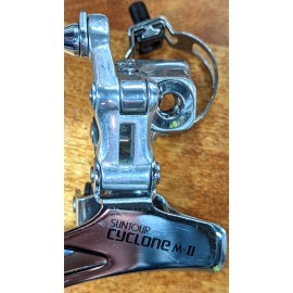 Suntour Vintage Cyclone Mark-II clamp front derailleur FD-2300