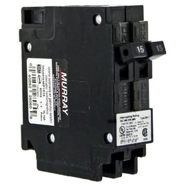 MURRAY MP1515 Two 15-Amp Single Pole 120-Volt Circuit Breaker