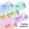 AZUREBEAUTY Dip Powder Liquid Set Bond, Base, Glossy Matte Top