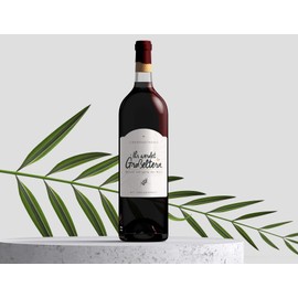 Bottle Label Grosseltern, “Ihr werdet Grosseltern”, 10 x 7 cm, Pregnancy Announcement, Grandma, Grandpa