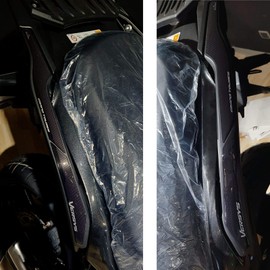 Resin Bike Motorcycle 3D Stickers Compatible with Kawasaki Versys 1000 2017-2020. Handles Protection with Top Box from Bumps and Scratches. Resin Stickers - Gadget Moto