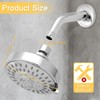 AISOSO Shower Head, 5 Modes High Pressure Shower Heads for