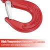 PATIKIL Lifting Hook, Large Opening Crane Hoist Hook Strong Load
