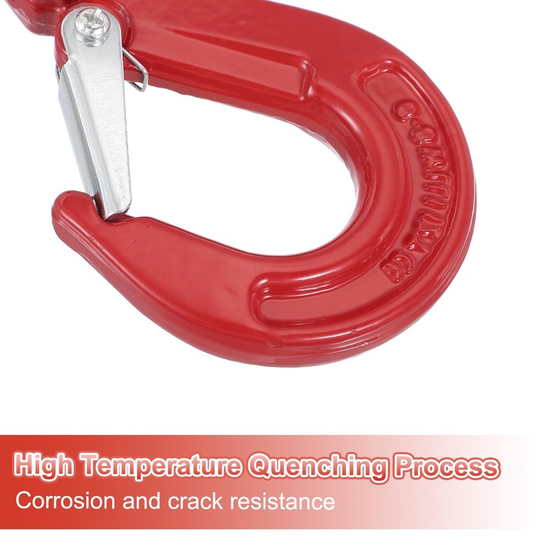 PATIKIL Lifting Hook, Large Opening Crane Hoist Hook Strong Load