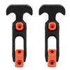 Cionyce Rubber Flexible T-Handle Draw Latches， Toolbox Cooler Latch for