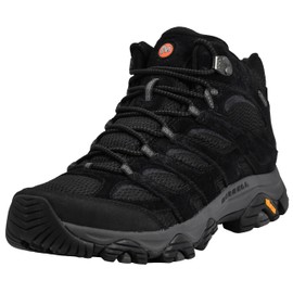 Merrell Men's Moab 3 Mid Waterproof Hiking Boot, Black Night, 8.5