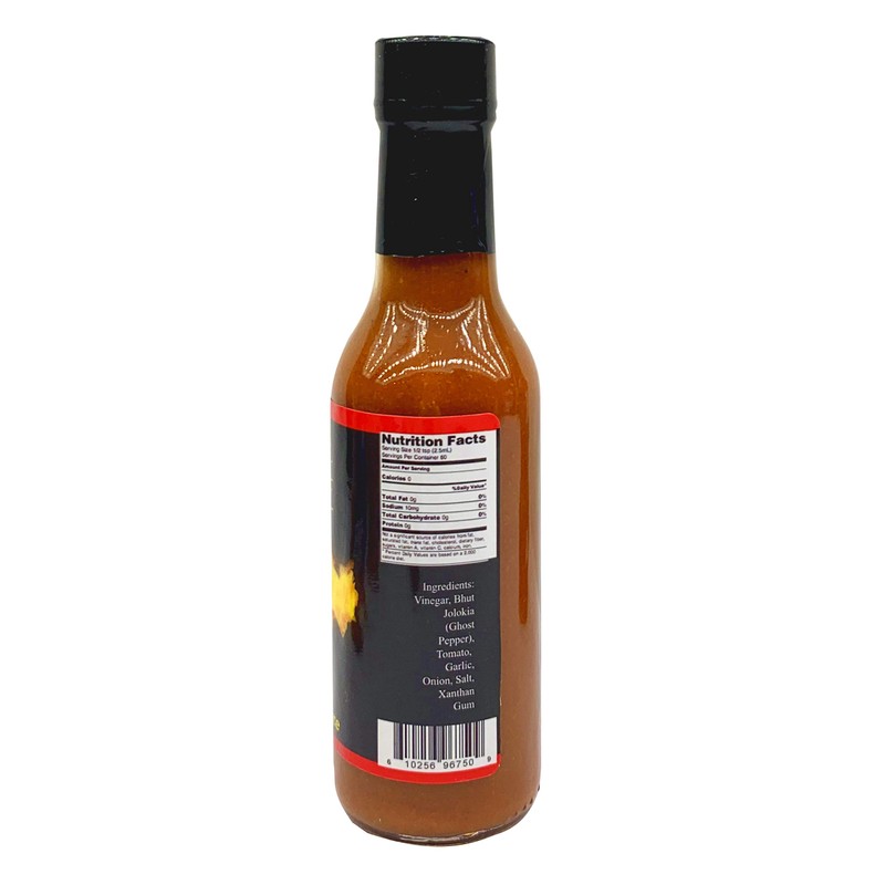 Ghost Pepper Hot Sauce Wicked Tickle Bhut Kisser Very Hot