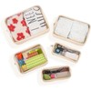5-Count Diaper Bag Organizer Pouch Set Clear Waterproof s Toiletry