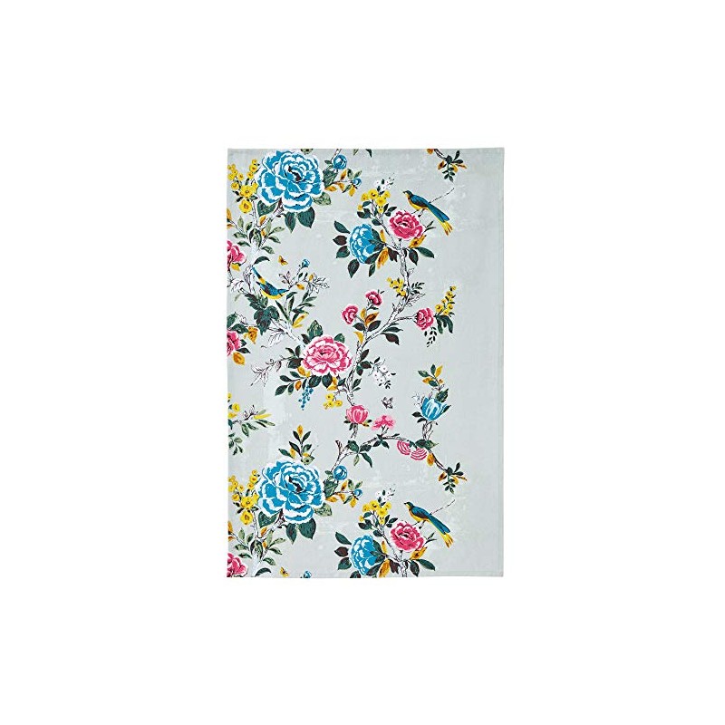 Ulster Weavers Tea Towel-Aviary (100% Cotton, Blue), One Size