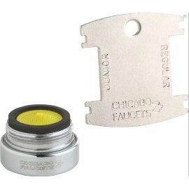 CHICAGO FAUCETS E12VPJKABCP MALE 2.2GPM VANDAL