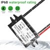 2-Pack DC 12V/24V to 5V USB C Buck Converter 3A
