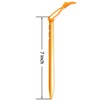 Aluminum Alloy Tent Stakes Pegs, 12-Pack Aluminum Ground Pegs with