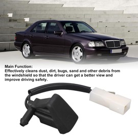 Right Windshield Washer Nozzle 2028601047 Windscreen Nozzle Sprayer Replacement for C‑Class W202 C280 1994–2000, C‑Class W202 C220 1994–1996