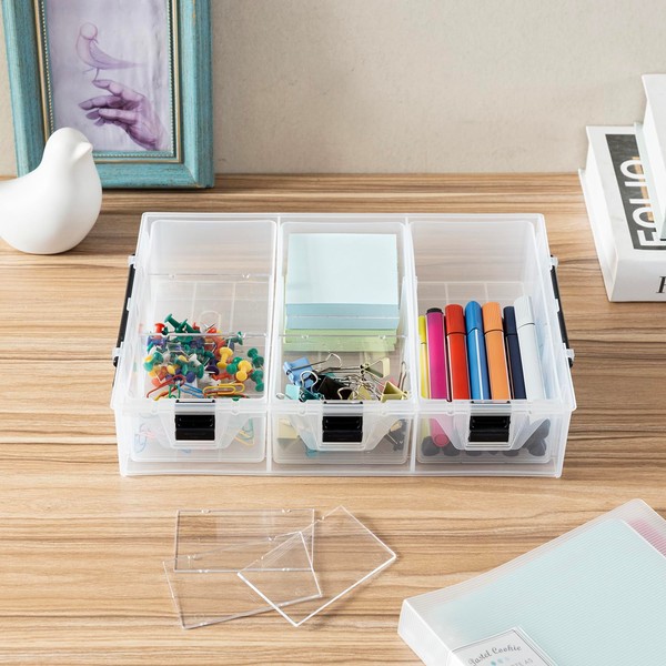 MyGift Single Add-on Tray for 11 Inch Clear Arts and