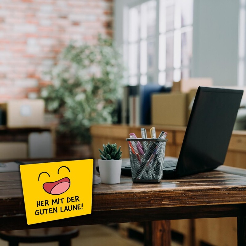 Emotions Magnet Set with Sayings Her with the Good Mood