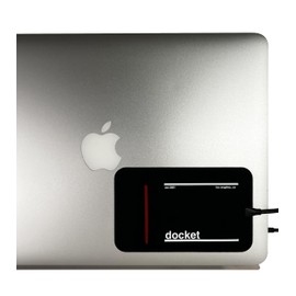 Docket Mini SSD External Hard Drive Holder for Laptop - Closed Pocket Design Pouch