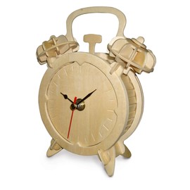 Quay Alarm Clock Woodcraft Construction Kit FSC