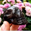 Sublime Gifts Smokey Quartz - Hand Carved Skull - Polished