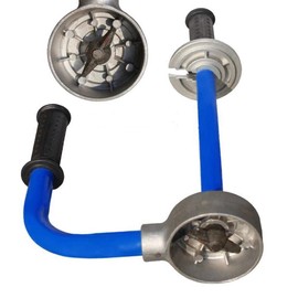 VOTOER Pallet Stretch Film Packing Machine Shrink Wrap Dispenser Holder, Hand Stretch Wrapping Tool, Adjustable Height from 12-20 inch (Blue)