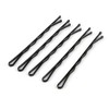 PARENCE.- Set di 144 forcine nere standard - clip in