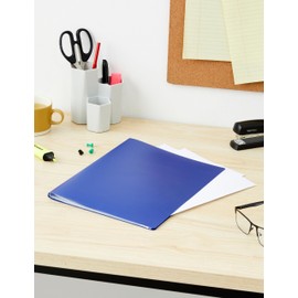 Display Book Q-CONNECT PP A4 380 Micron 20 Pockets Blue/Document Archiving/Type-20 Pockets/Kind-Top Open Pockets/Index-N.a. / Pockets-N.a. / Material-PP/Dividers-N.a. / Label-N.a.