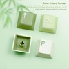 Womier Matcha Green Keycaps PBT, Jelly Keycaps 60 75 100