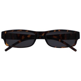 OPULIZE Brown Tortoiseshell Lightweight Reading Sunglasses UV400 Mens Womens S32-2 +2.50