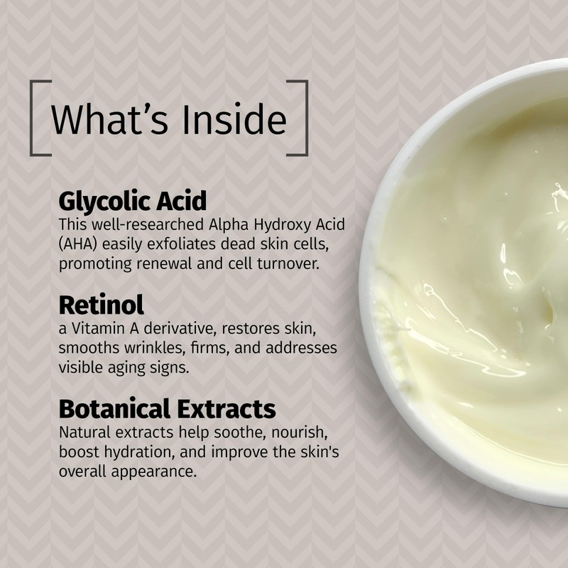 Reviva Labs 10% Glycolic Acid Creme Daily Moisturizer and Mild