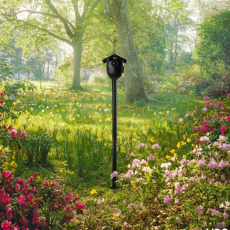 TIUIHU Spike Pole Mount Ground Stake with Protective Case for