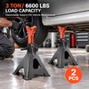 Heavy Duty Jack Stands for Vehicle Lifting – Locking Steel