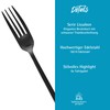 GRÄWE Table Forks, Dinner Forks, 6 Pieces, Cutlery Set, Dishwasher