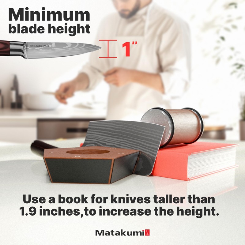 Matakumi Rolling Knife Sharpener 12/15/17/19/22 degrees - Japanese Knife Sharpener