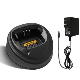 CP200d Charger WPLN4137 Rapid Charger 2025 Upgraded for Motorola CP200 CP150 CP180 PR400 DEP450 NNTN4851 NNTN4496 NNTN4970 NNTN4497 WPLN4138