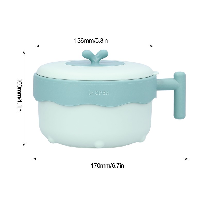 Stainless Steel Baby Feeding Bowl Heat Preservation Tableware Suction Bowl